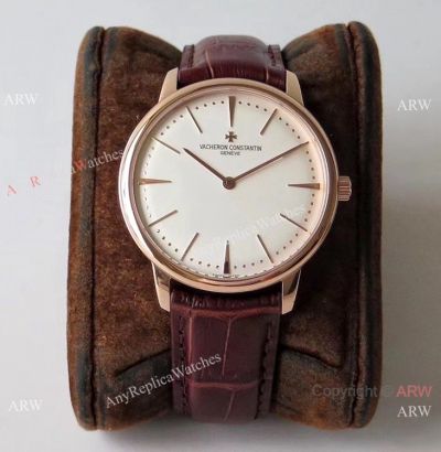 Swiss Grade Copy Vacheron Constantin Ultra Thin ref,81180 Watch White Face